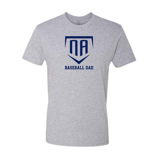 Adult North Aurora Baseball Next Level Cotton T-Shirt
