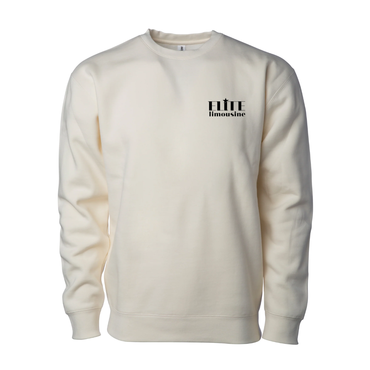 Adult Elite Limo Embroidered Heavyweight Crewneck