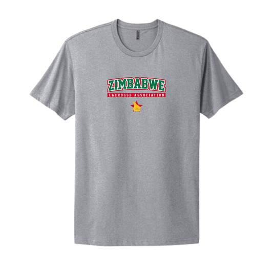 Adult Zimbabwe Lacrosse Next Level Cotton T-Shirt
