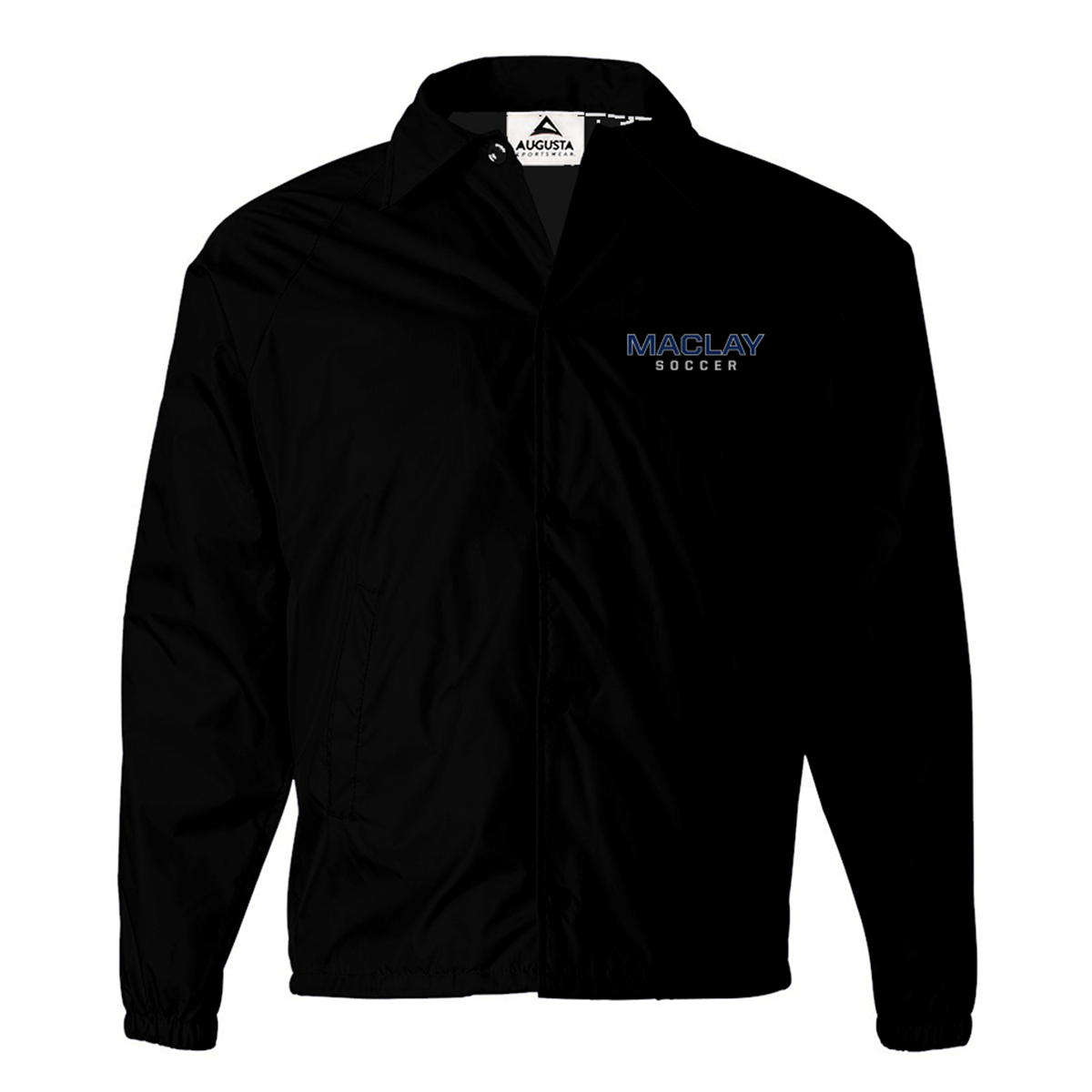 Adult Maclay Soccer Augusta Sportwear Coaches Jacket