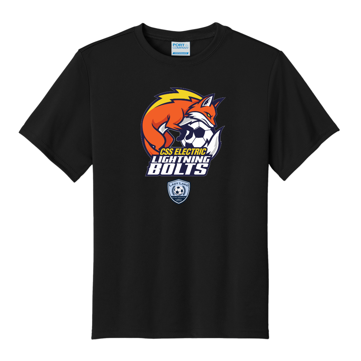 Youth Lightning Bolts Performance T-Shirt