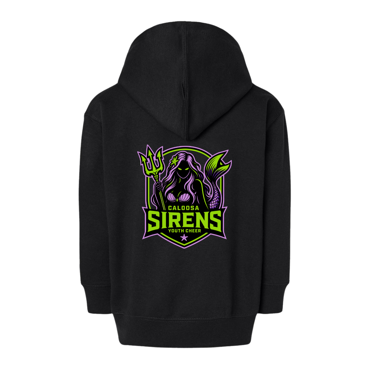 Toddler Caloosa Sirens Rabbit Skins Full-Zip Fleece Hoodie