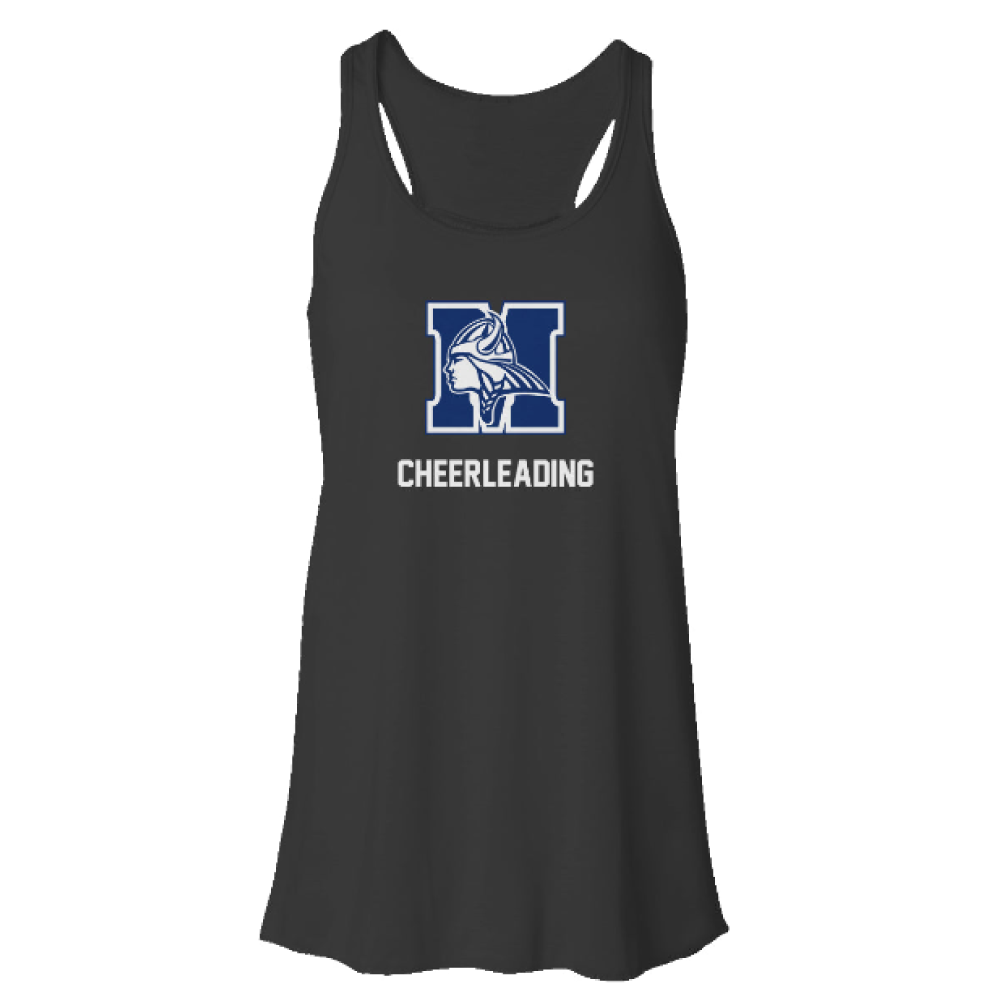 Women's Maclay Cheer Bella + Canvas Racerback Tank