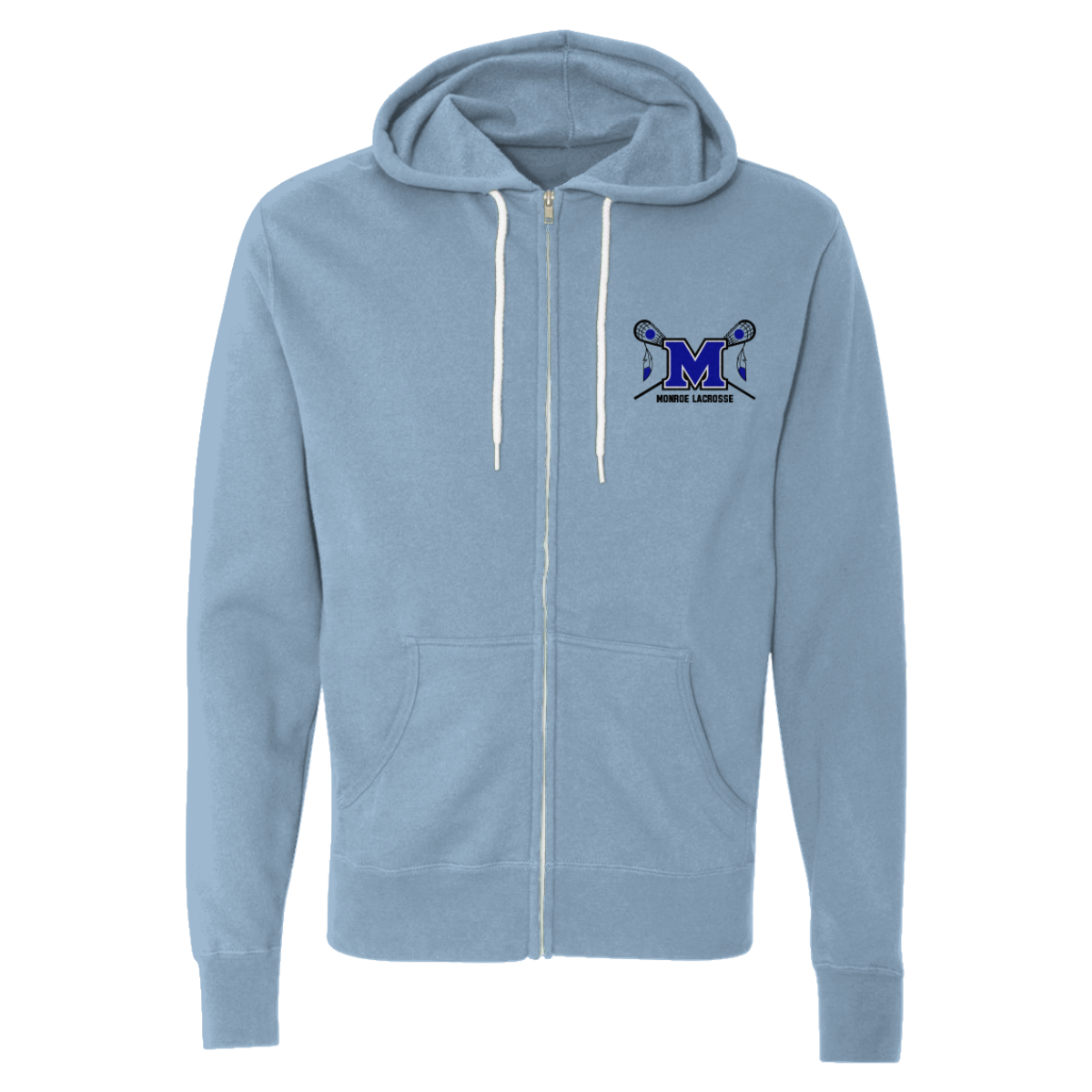 Adult Braves ITC Lightweight Full Zip Hoodie