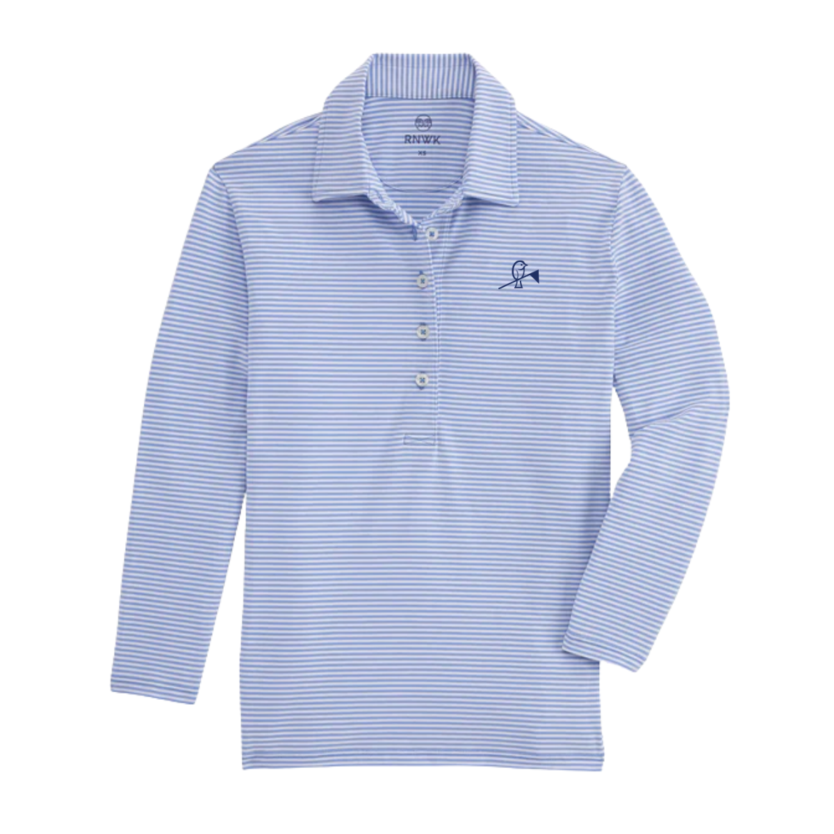 Renwick 3/4 Sleeve Cotton Polo