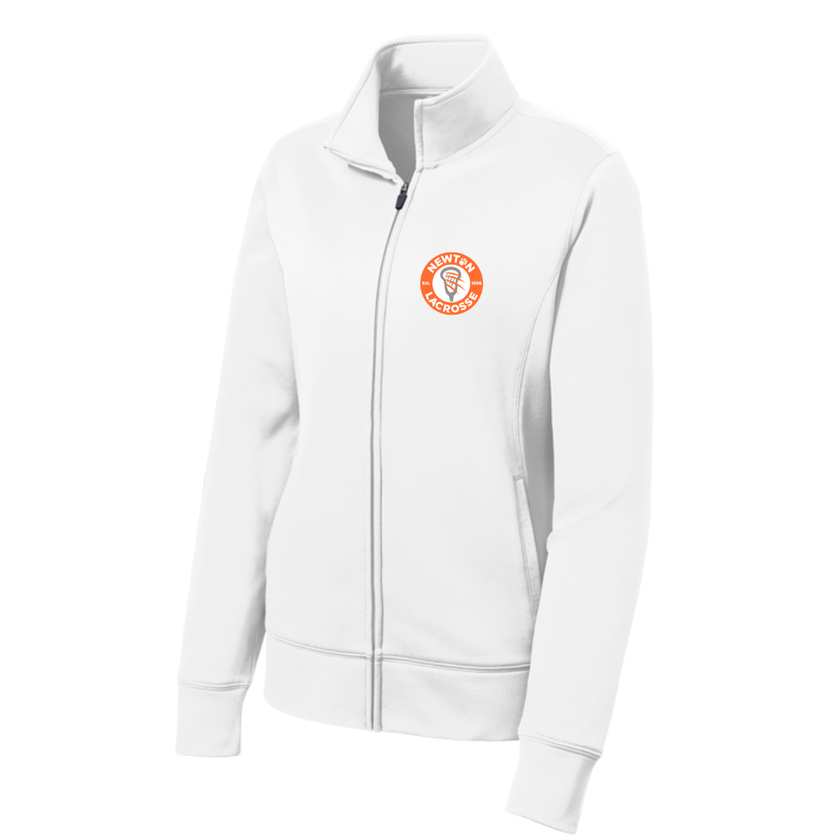 Women's Newton Lacrosse Sport-Tek Fleece Full-Zip Jacket