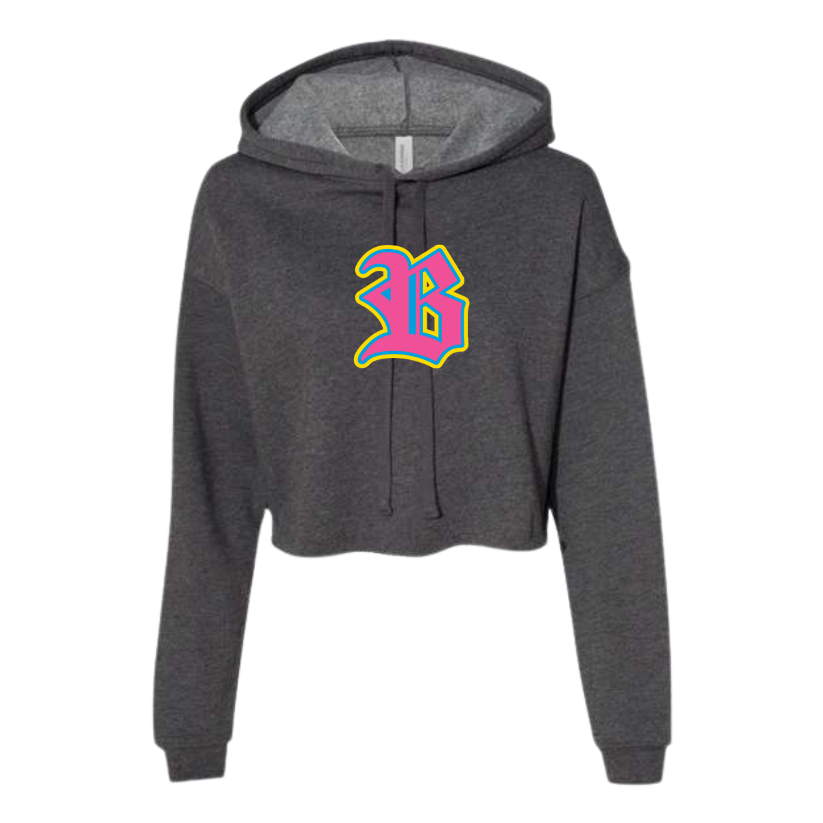 Women's Blacksox Bella + Canvas Cropped Hoodie