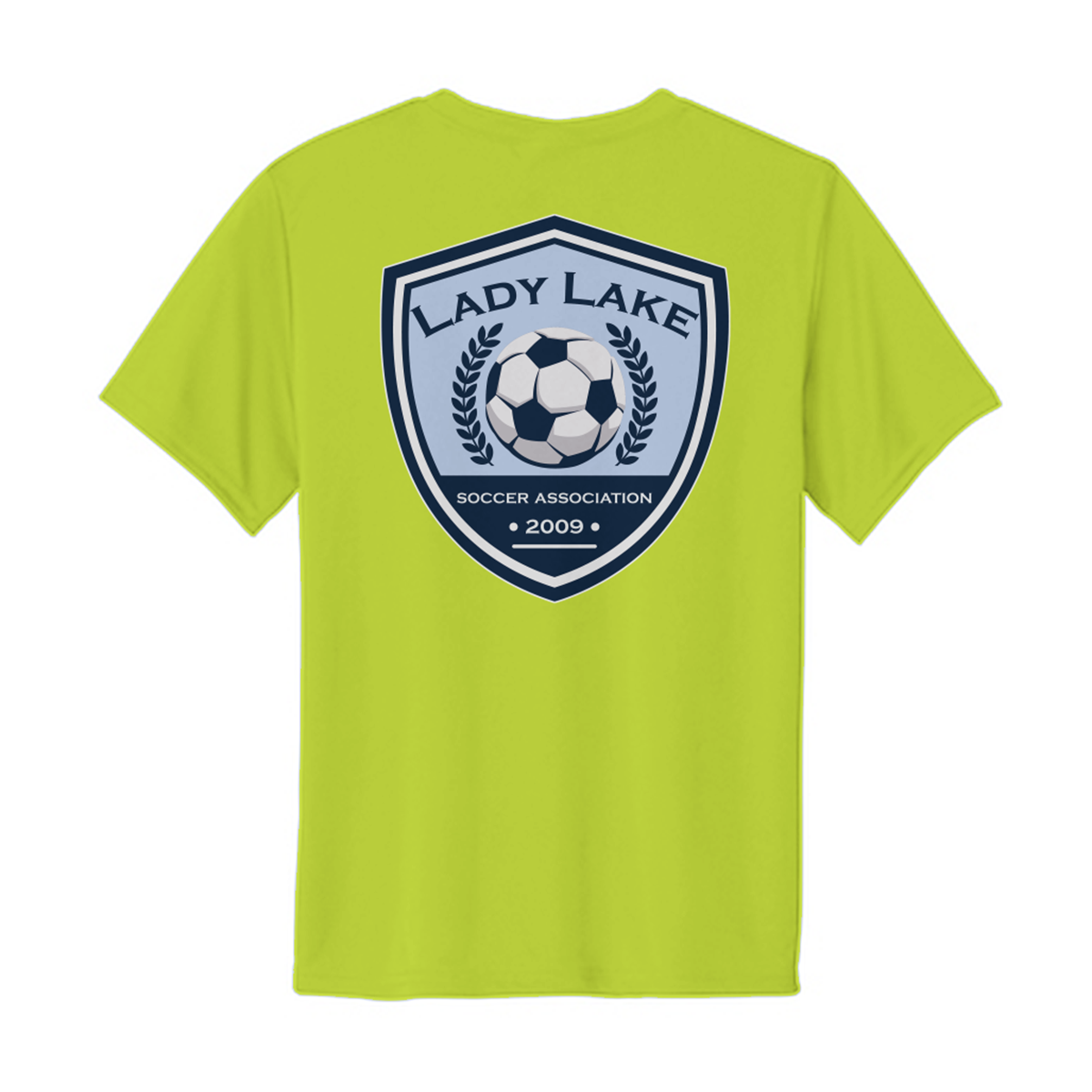 Youth Lady Lake Soccer Association Performance T-Shirt