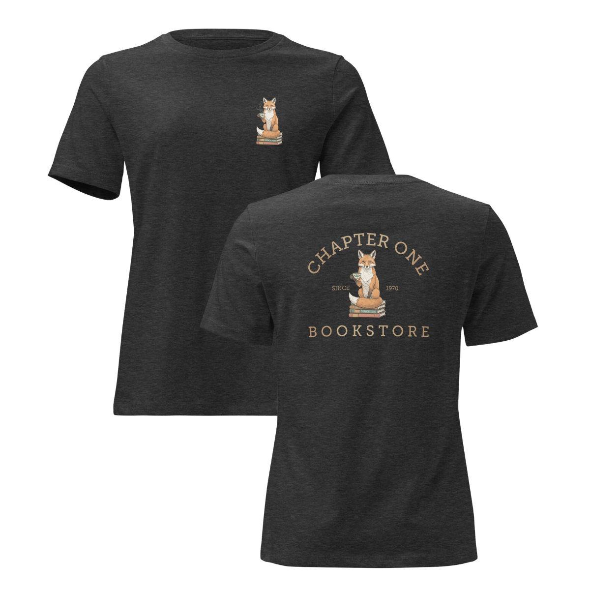 Women's Chapter One Bookstore Bella + Canvas Relaxed T-Shirt