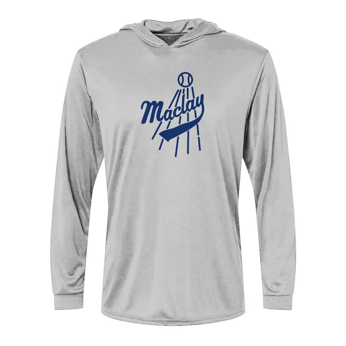 Adult Maclay Baseball Paragon Bahama Sun Hoodie