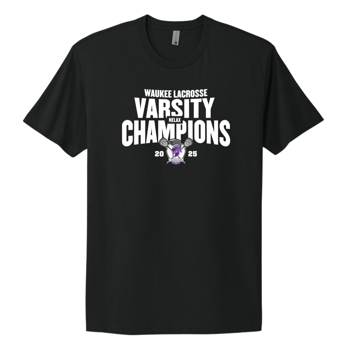 Adult Waukee Lacrosse Cotton T-Shirt