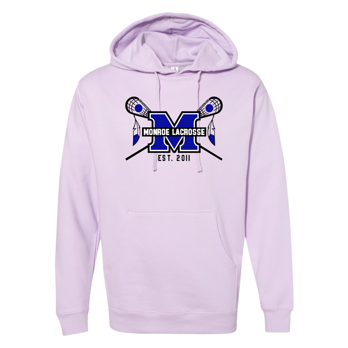 Adult Braves Midweight Pullover Hoodie