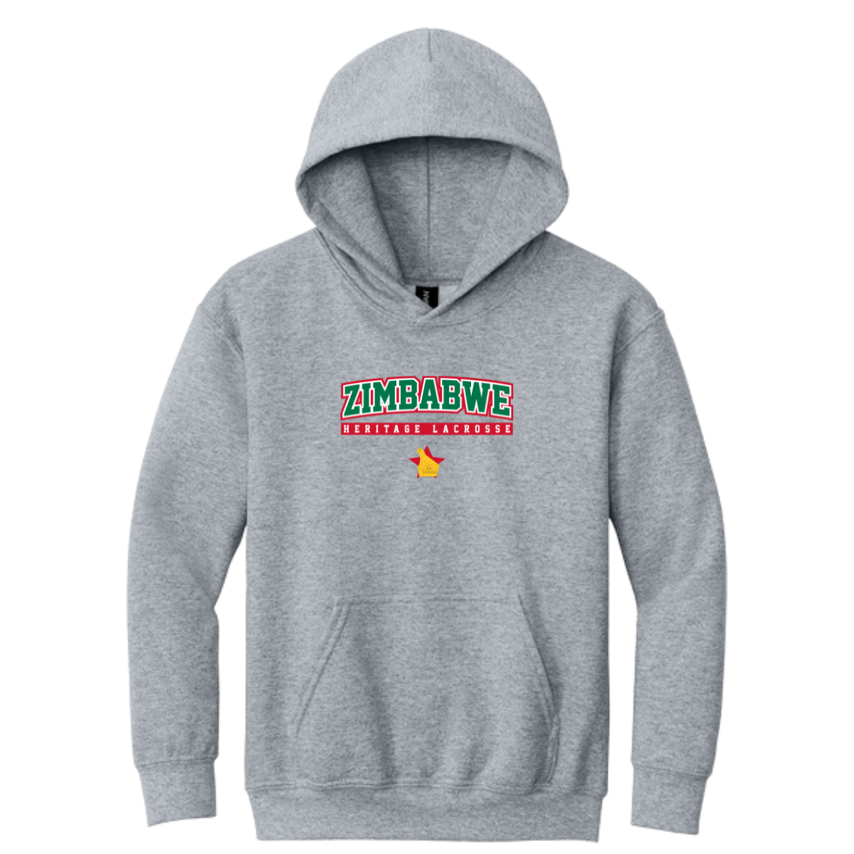 Youth Zimbabwe Lacrosse Gildan Hoodie