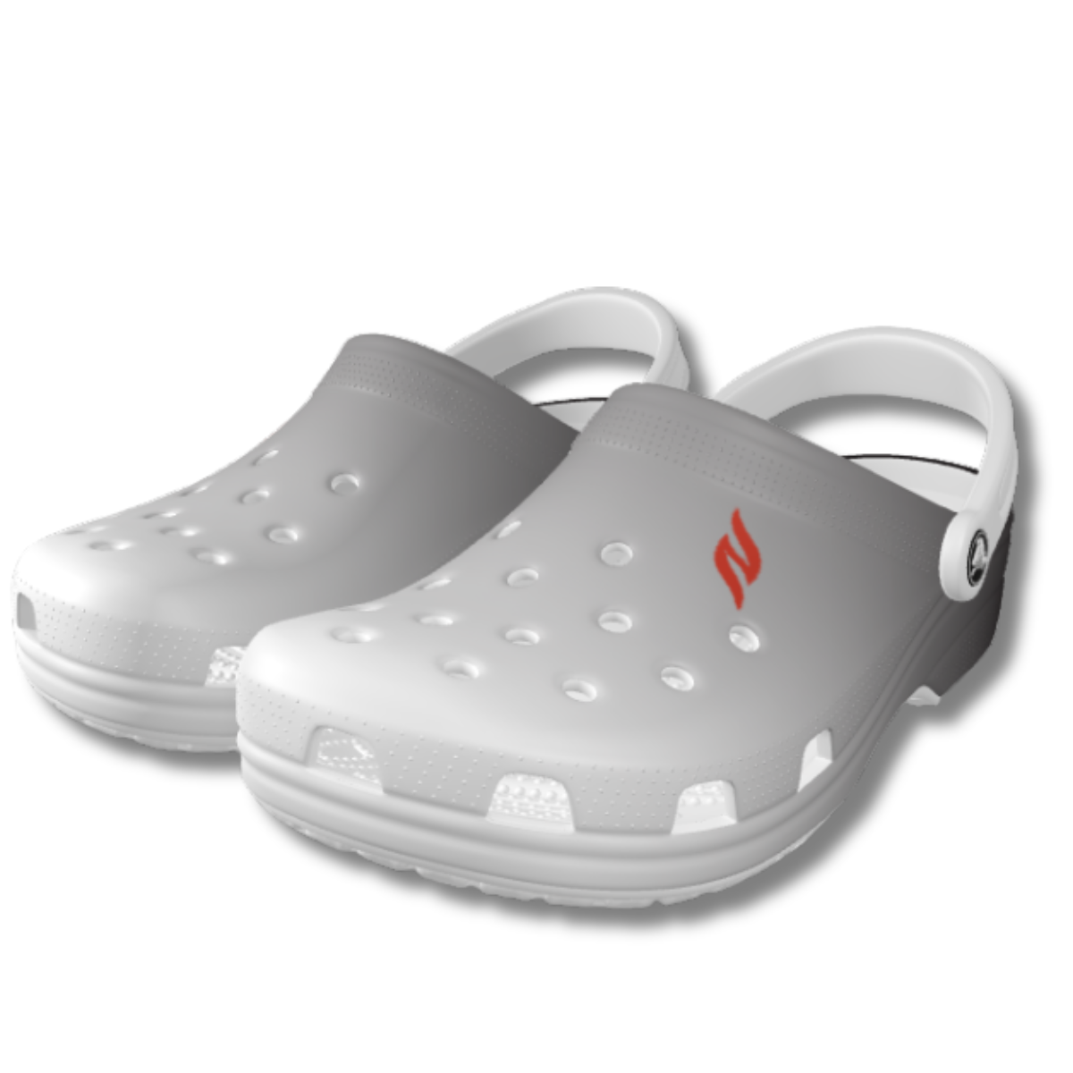 Crocs Classic Clog - Black/White Fade