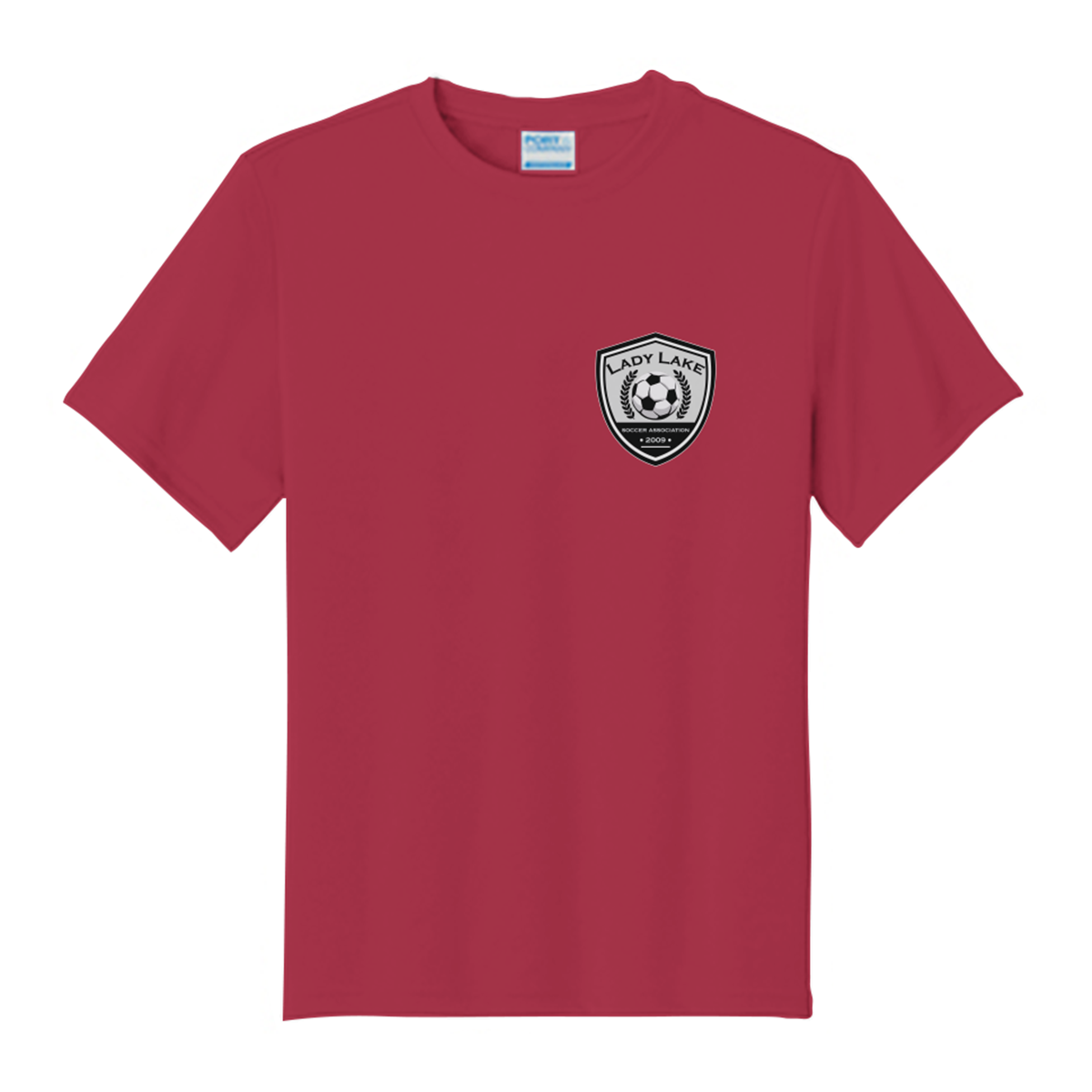 Youth Lady Lake Soccer Association Performance T-Shirt