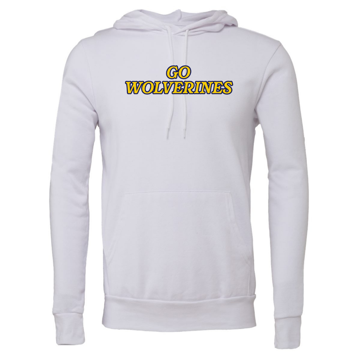 Adult Bellevue Lacrosse Bella + Canvas Sponge Fleece Pullover Hoodie
