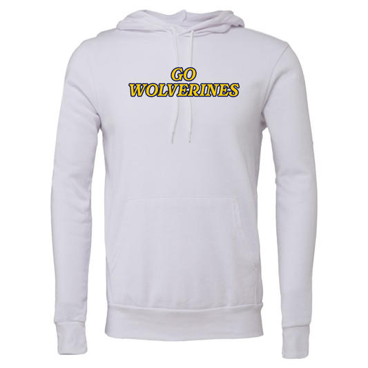 Adult Bellevue Lacrosse Bella + Canvas Sponge Fleece Pullover Hoodie