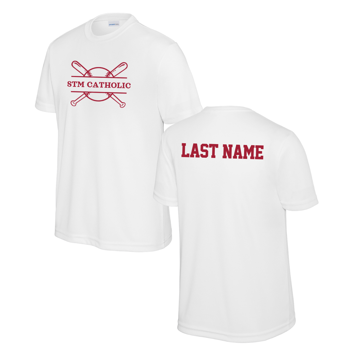 Personalizable - Youth STM Baseball Sport-Tek PosiCharge Competitor Tee