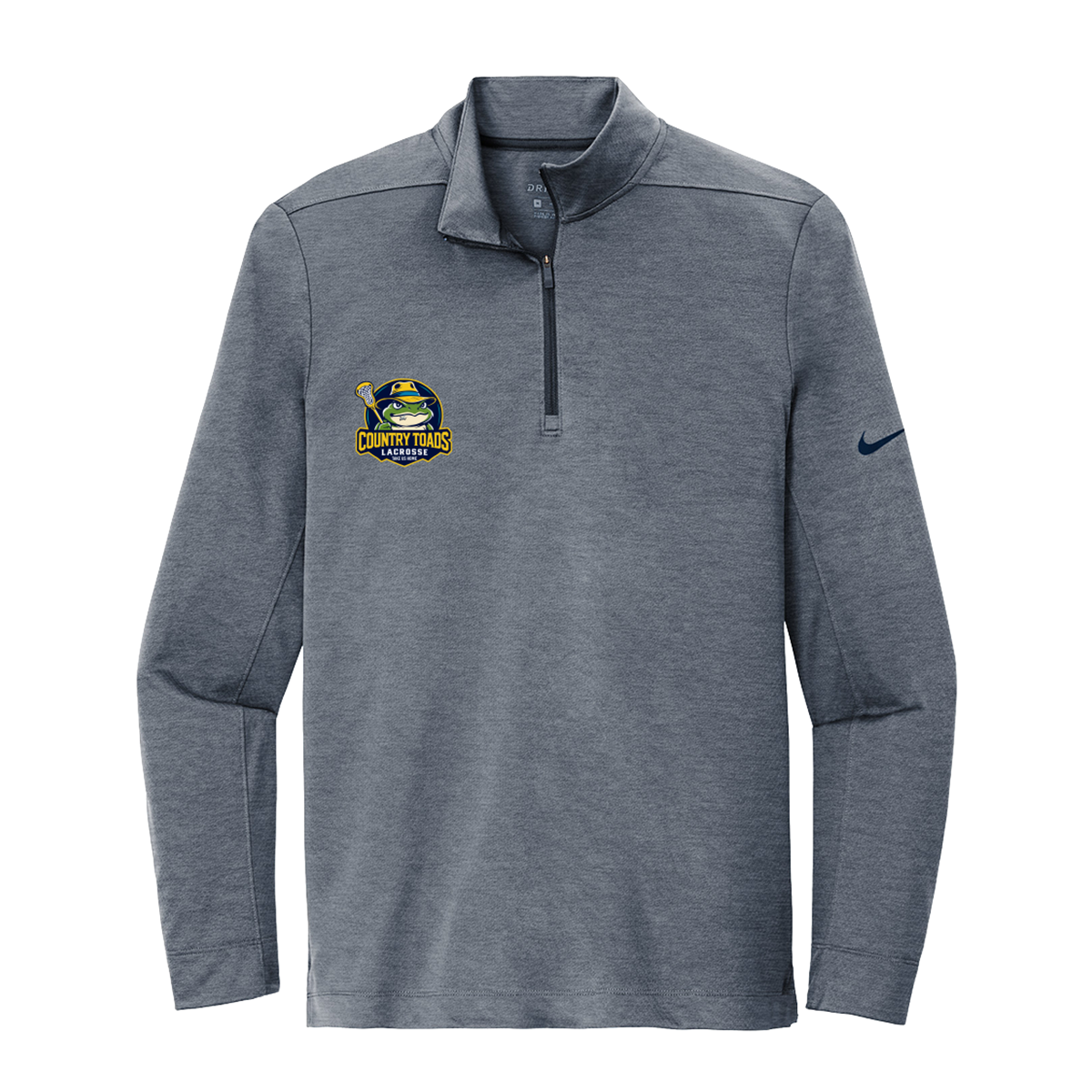 Adult Country Toads Lacrosse Nike Dry 1/2 Zip Cover Up
