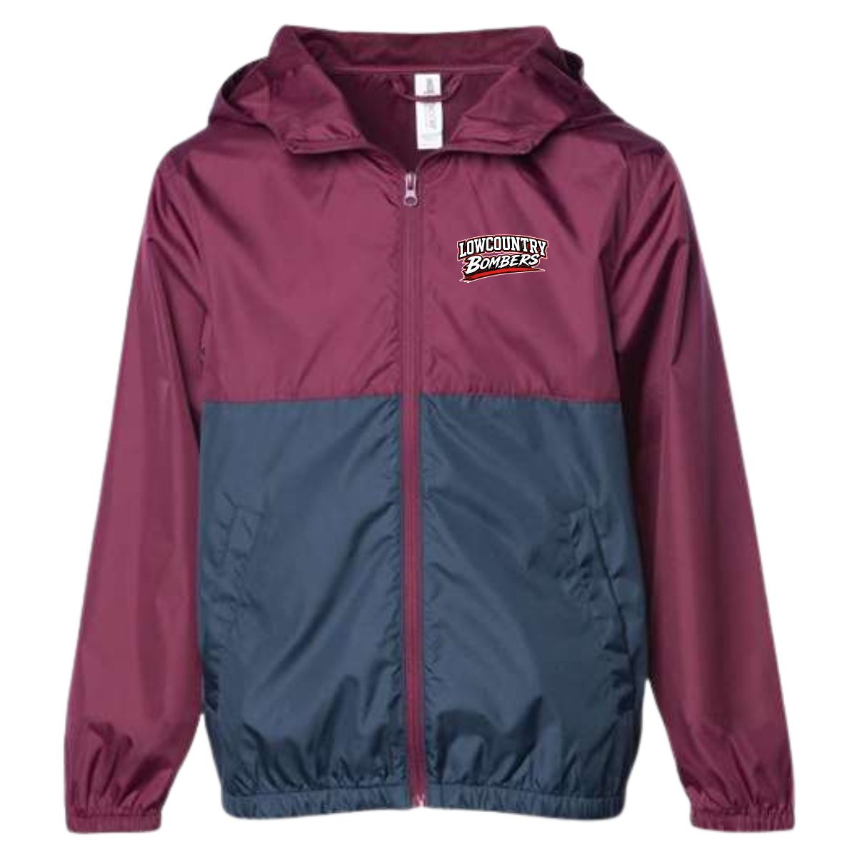 Youth Lowcountry bombers Lightweight Windbreaker Full-Zip Jacket