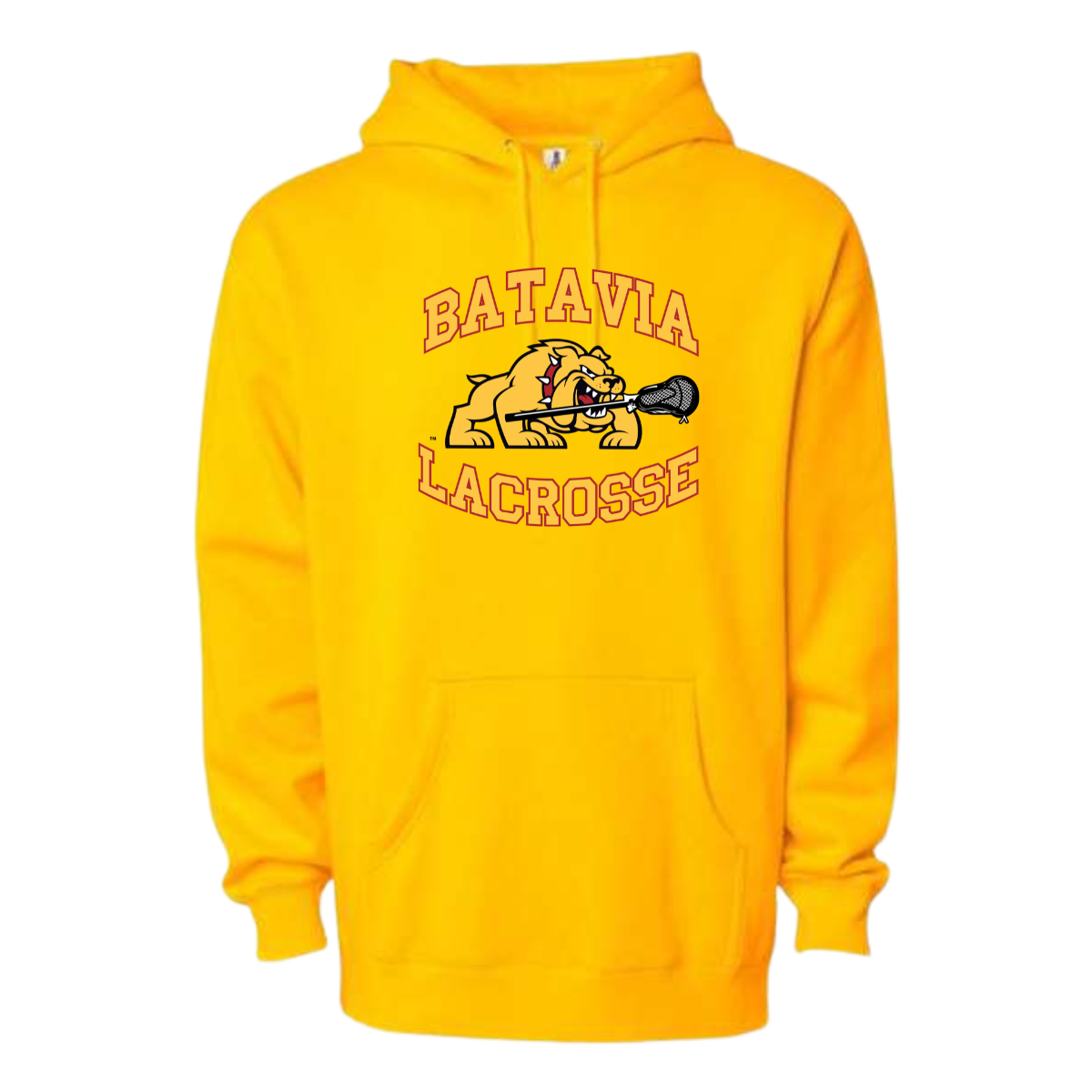 Adult Batavia Lacrosse ITC Heavyweight Pullover Hoodie