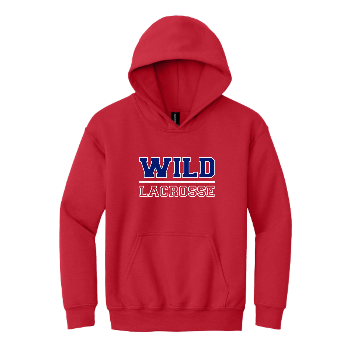 Youth Missoula Wild Lacrosse Gildan Hoodie
