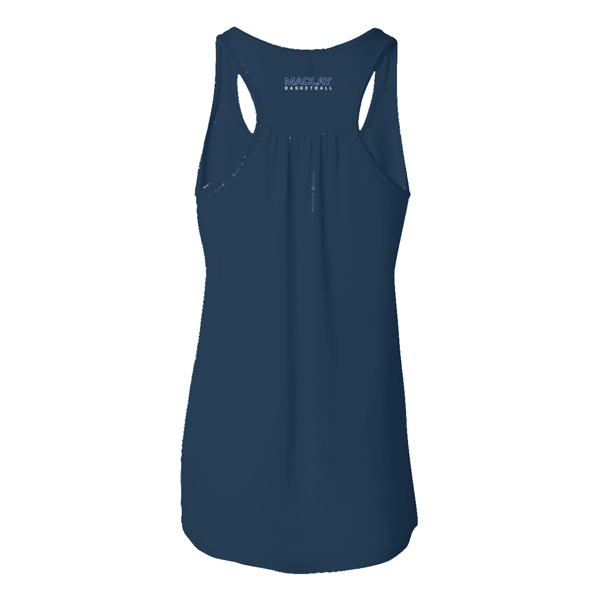 Women's Maclay Basketball Bella + Canvas Flowy Racerback Tank
