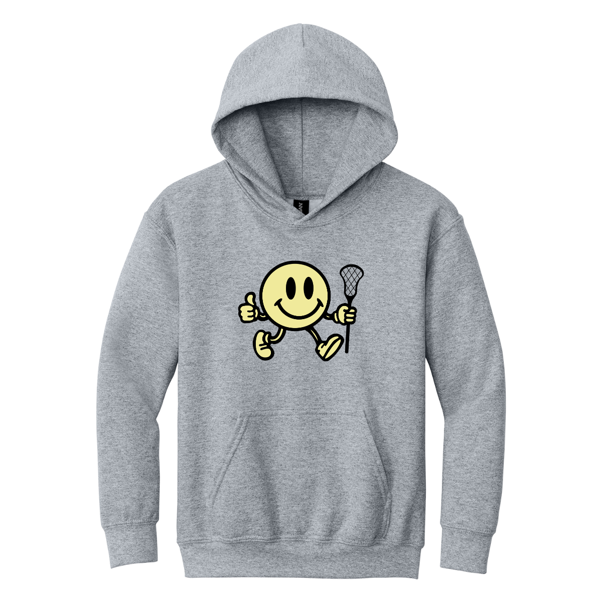 Youth Happy Lax Training Gildan Hoodie