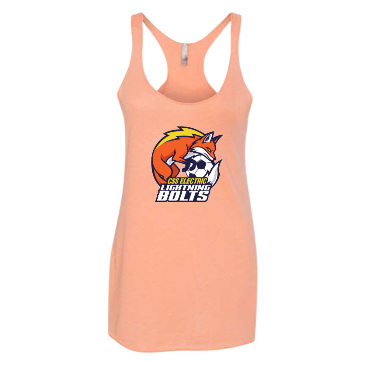 Women's Lightning Bolts Racerback Tank Top