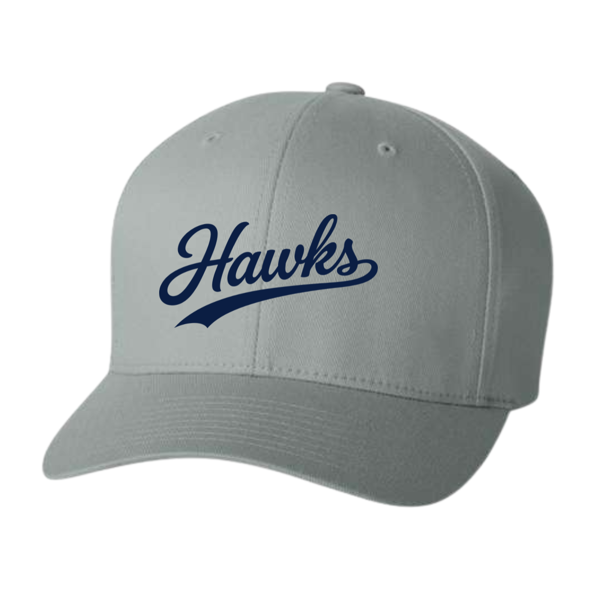 Hopewell Hawks Flexfit Fitted Baseball Hat