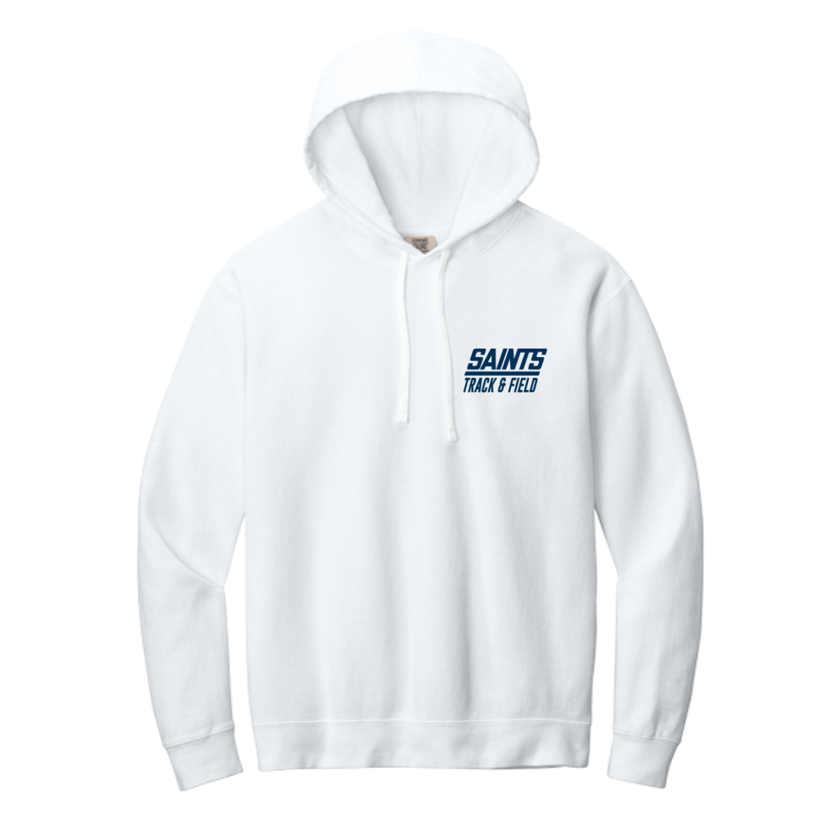 Adult Saints Track and Field Comfort Colors Lightweight Hoodie