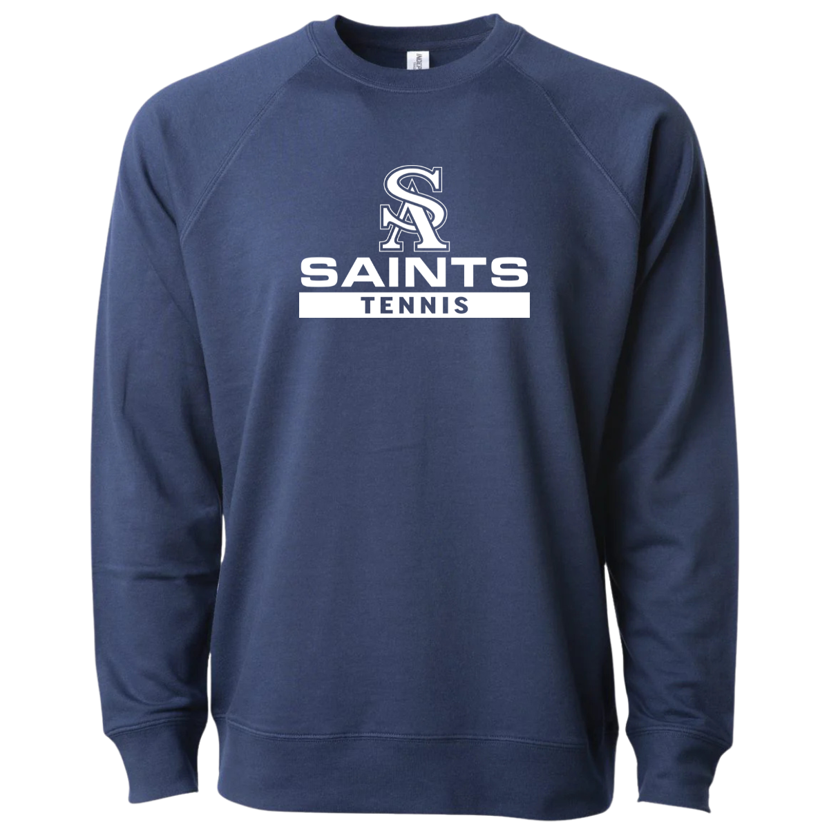 Adult Saints Tennis Crewneck Sweatshirt
