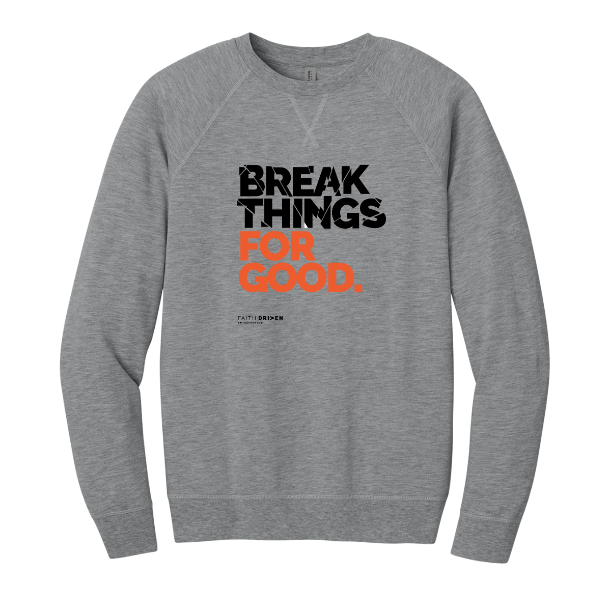 Adult Next Level Lightweight Crewneck - Break (B)