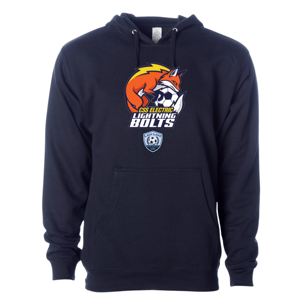 Adult Lightning Bolts ITC Midweight Hoodie