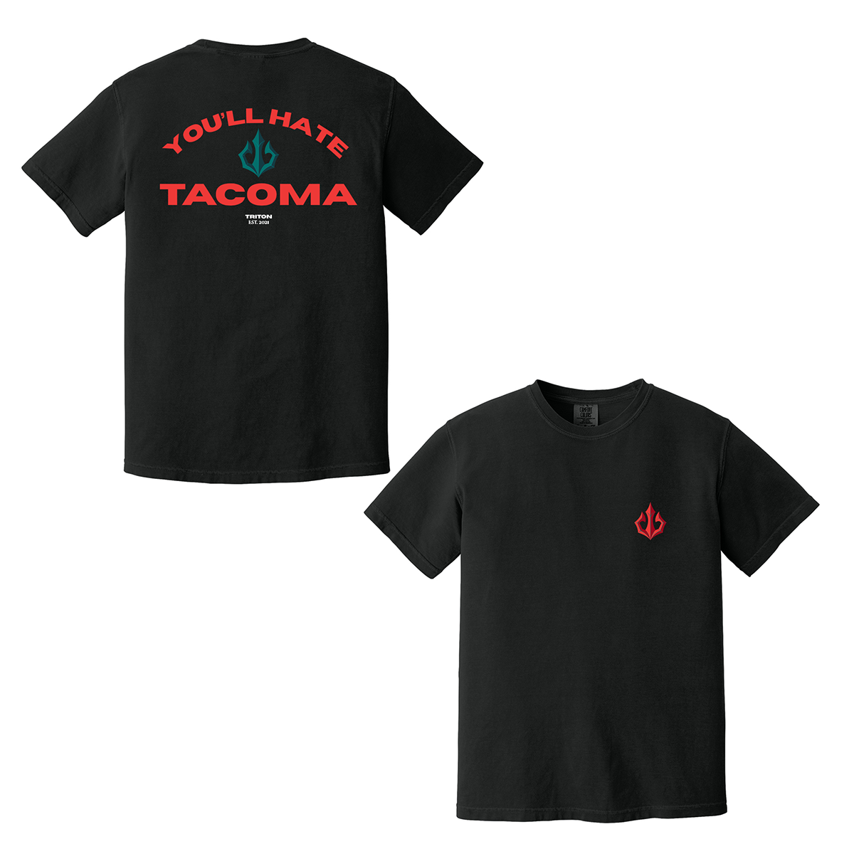 Adult Tacoma Triton Comfort Colors T Shirt