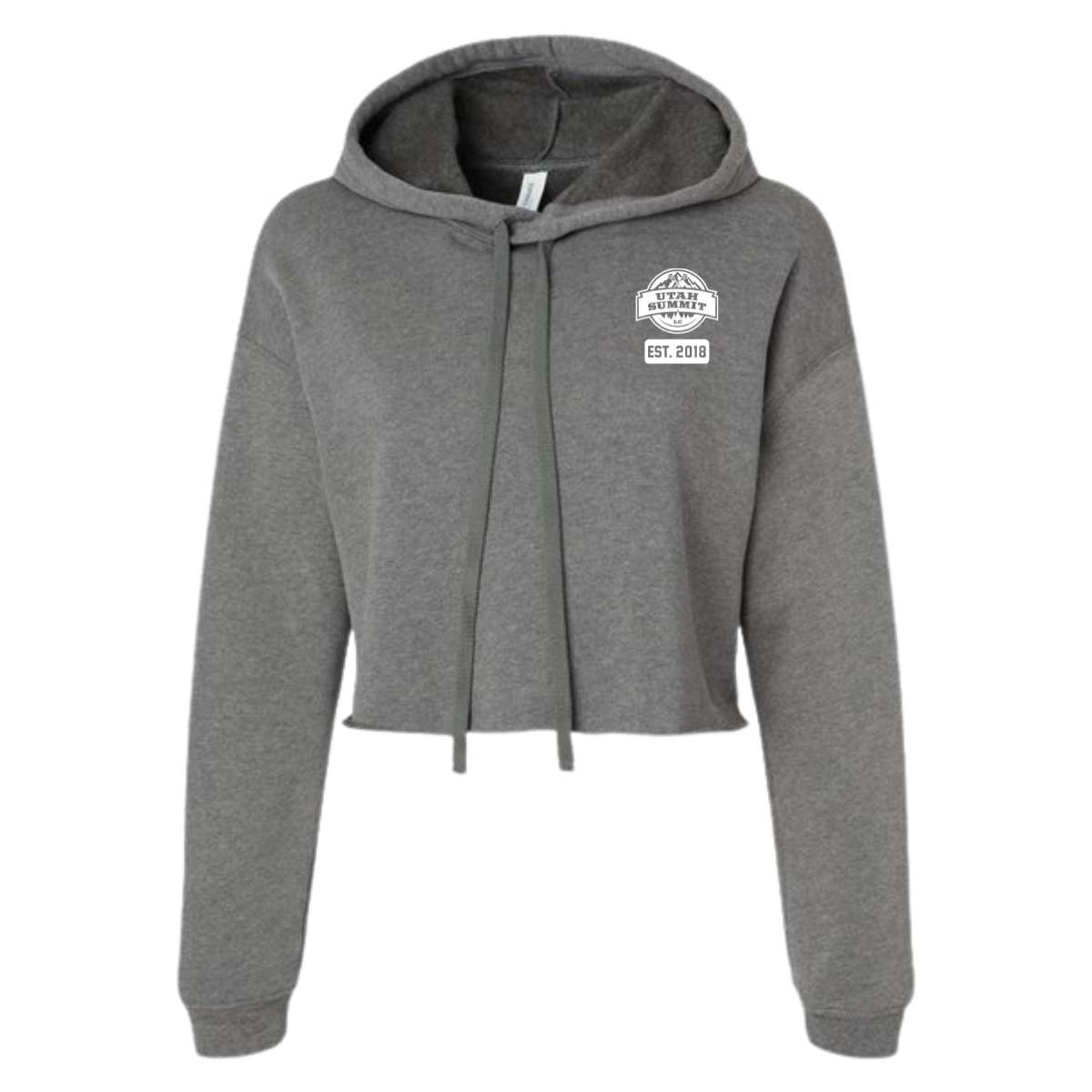 Women's Utah Summit LC Bella + Canvas Cropped Hoodie
