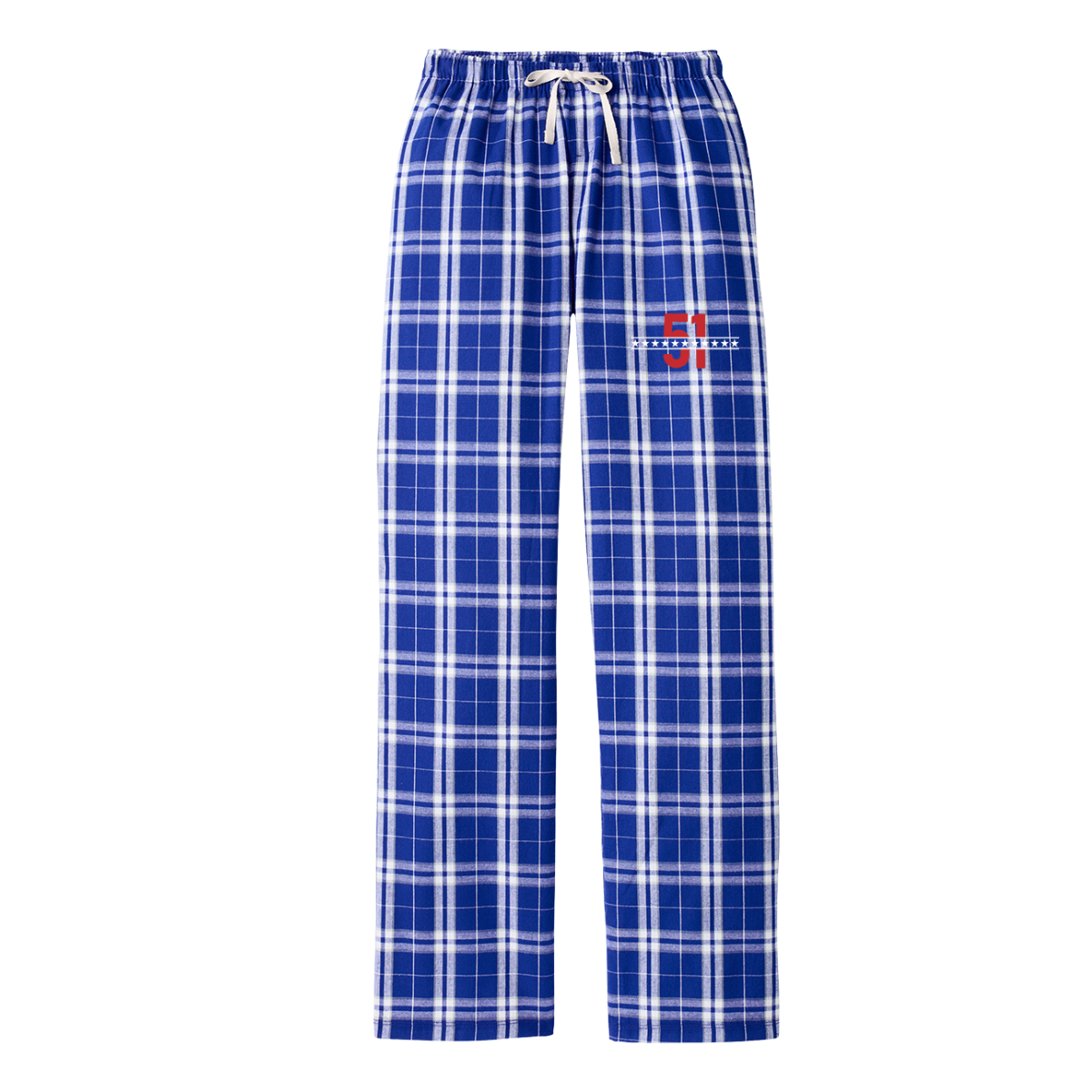 Women's 51 Stars District Flannel Plaid Pant