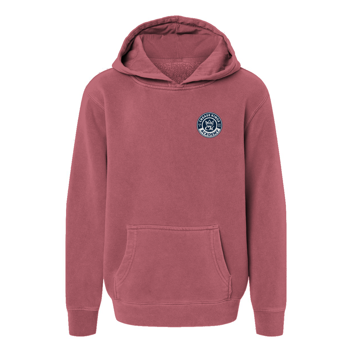 Youth Crease Kings Pigment-Dyed Hoodie