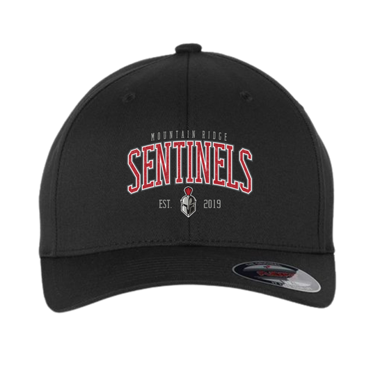 Mountain Ridge Sentinels Lacrosse Flexfit Fitted Baseball Hat