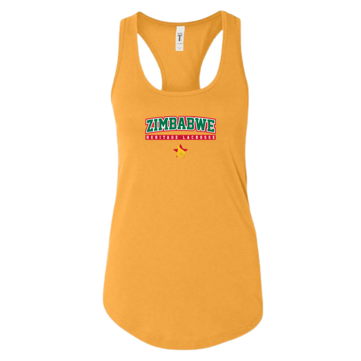 Women's Zimbabwe Lacrosse Ideal Racerback Tank