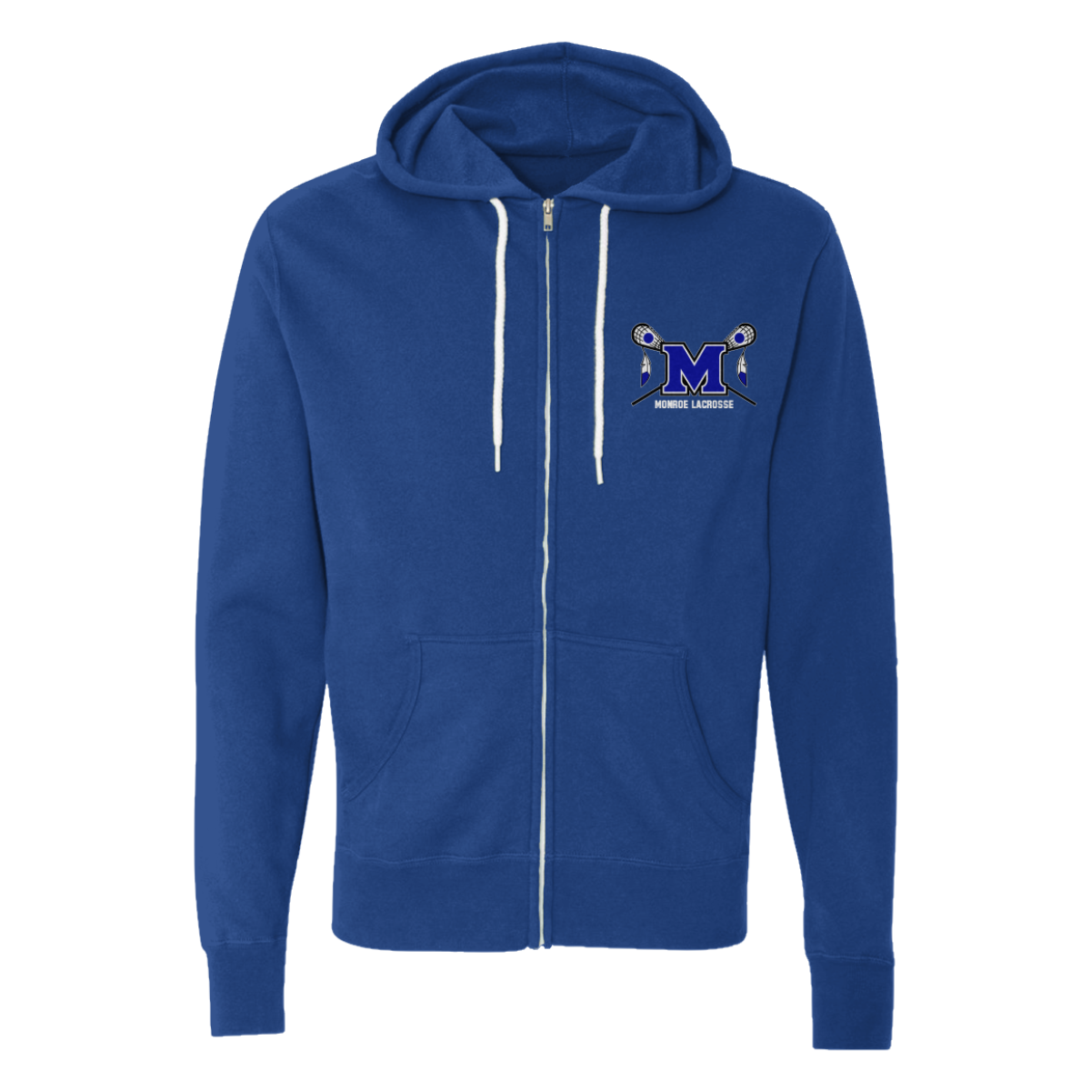 Adult Braves ITC Lightweight Full Zip Hoodie