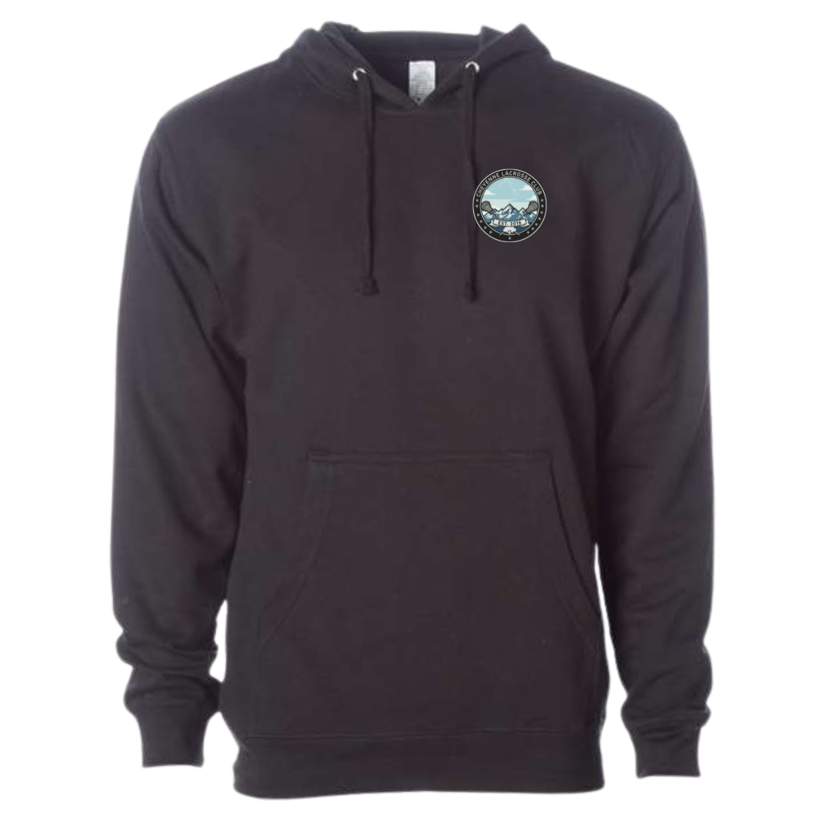 Adult Cheyenne Lacrosse ITC Fleece Zip Up Hoodie
