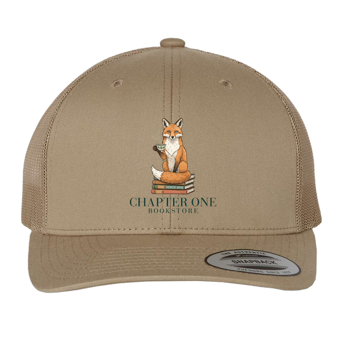 Chapter One Bookstore Yupoong Retro Trucker Hat