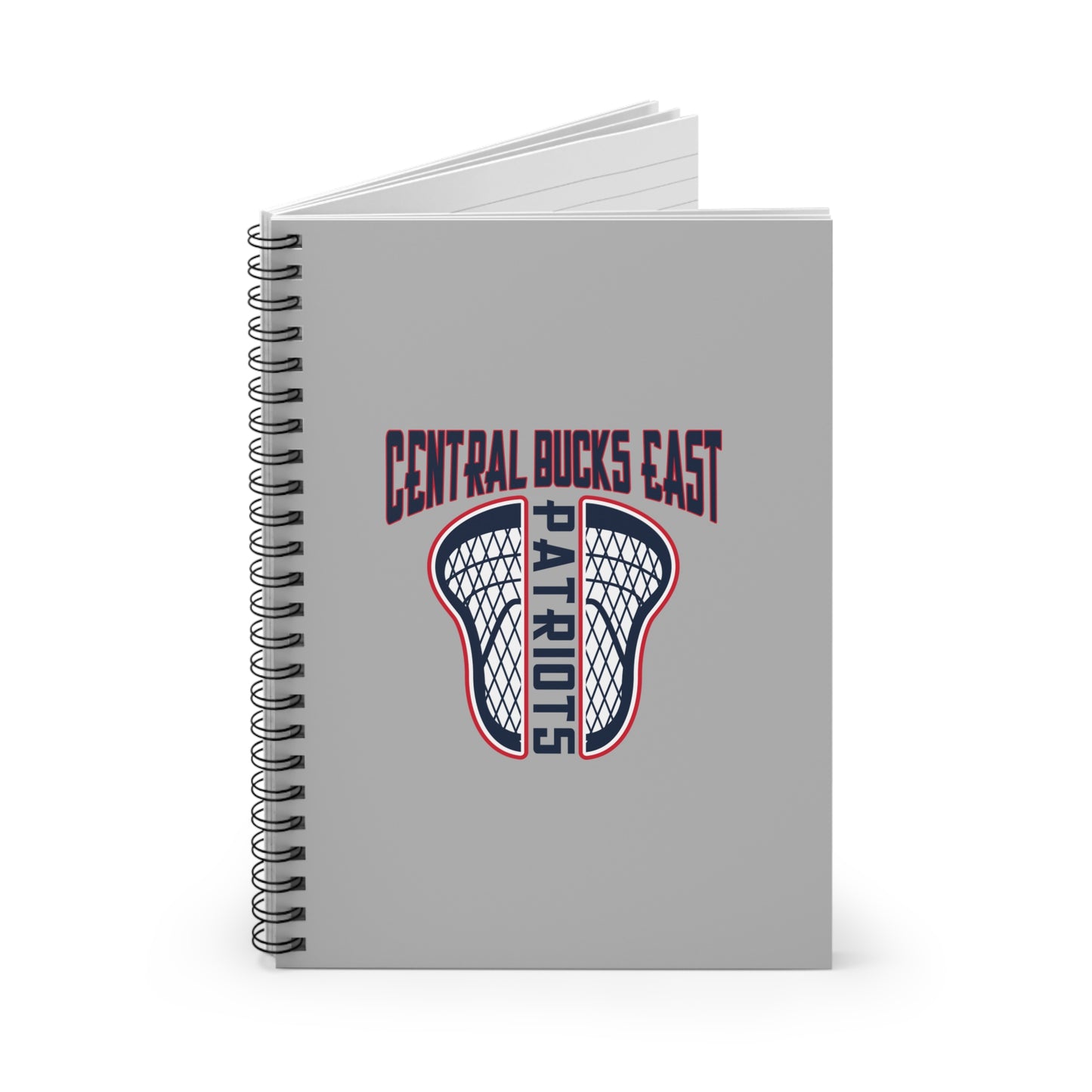 CBE Lacrosse Spiral Notebook - Ruled Line (8" x 6")