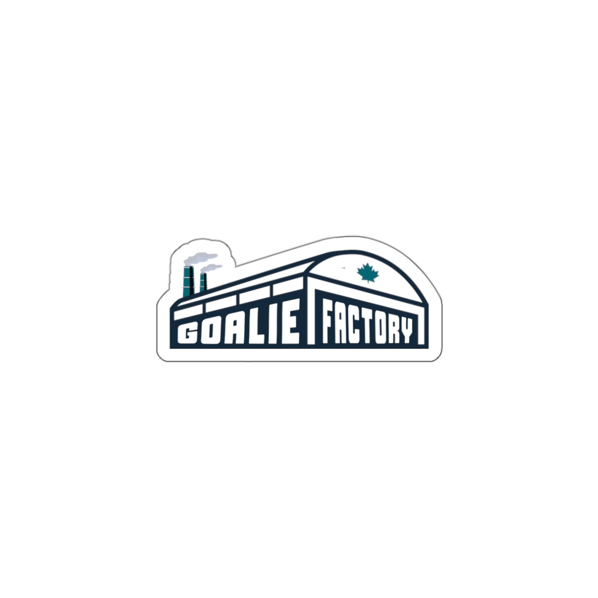 Goalie Factory Die-Cut Sticker