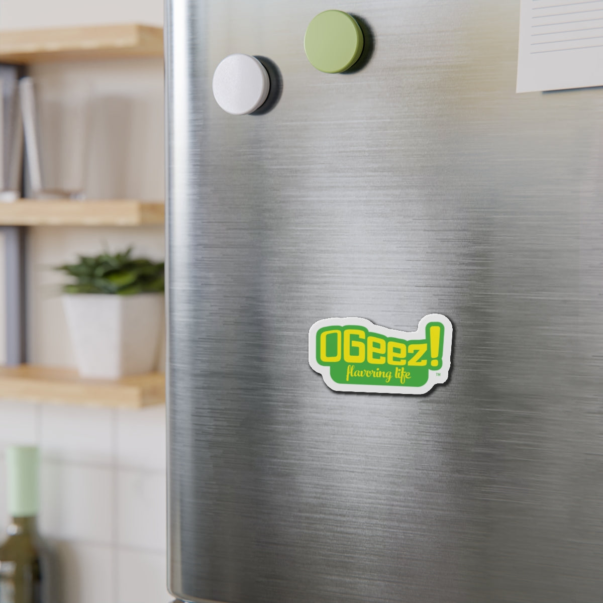 OGeez Die Cut Magnet
