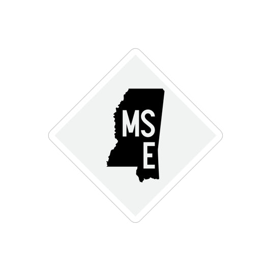 Mississippi Export Railroad Die-Cut Outdoor Sticker