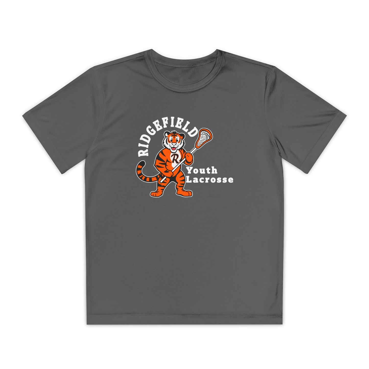 Youth Ridgefield Lacrosse Sport-Tek Performance T-Shirt