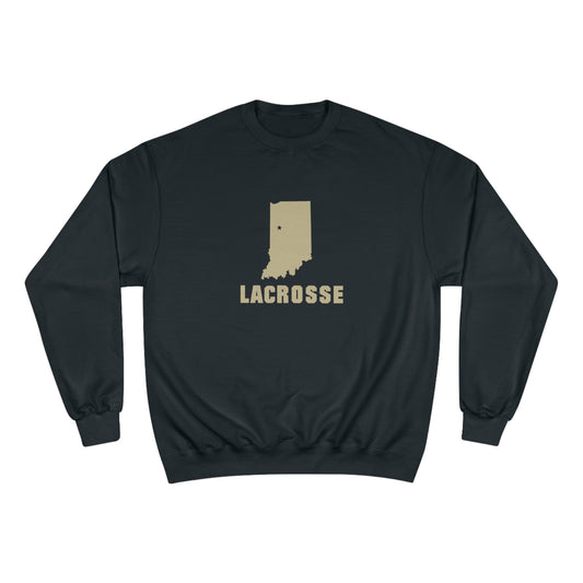 Adult Varsity Club Lacrosse Champion Crewneck - Indiana