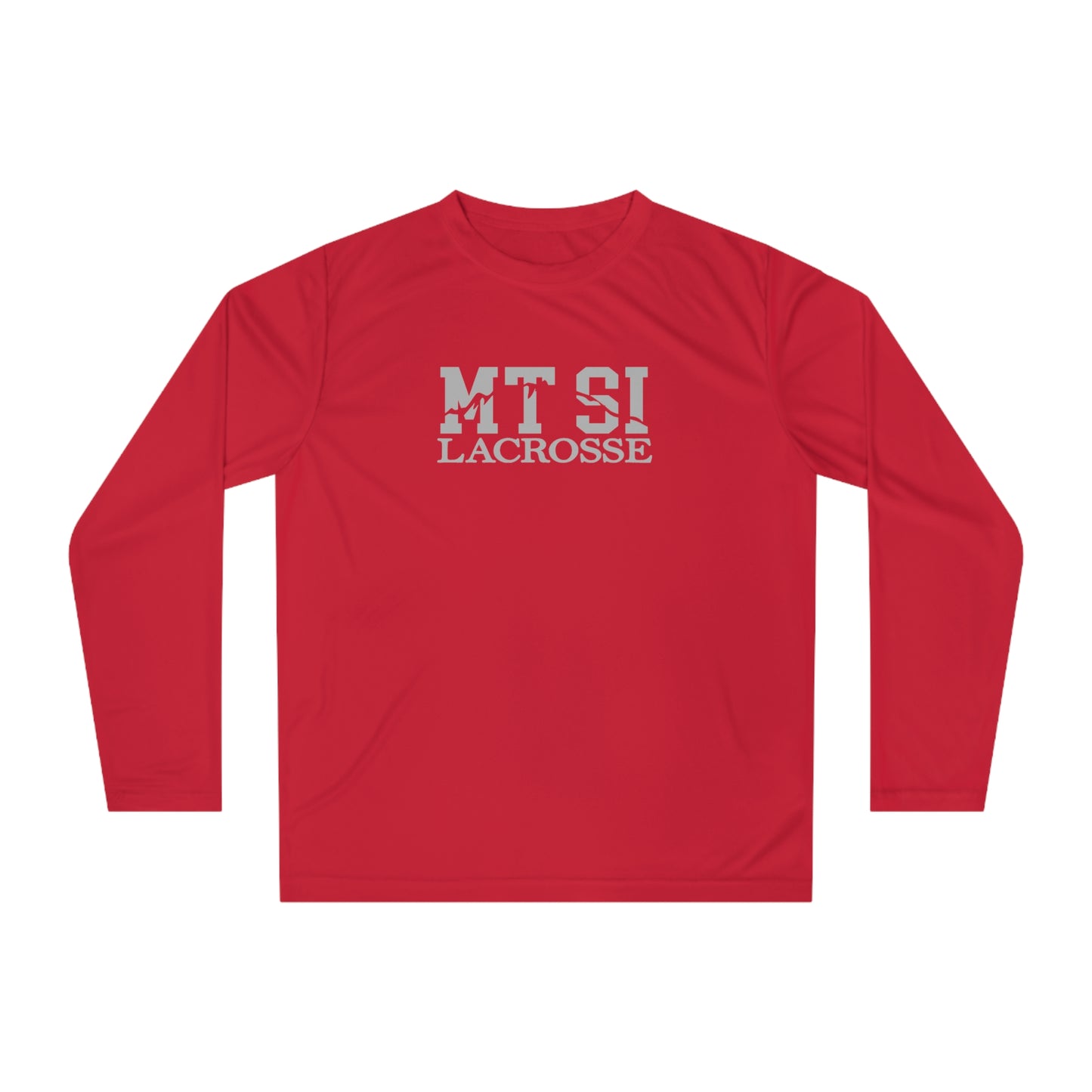 Adult Mt Si Lacrosse Team 365 Performance Long Sleeve Shirt
